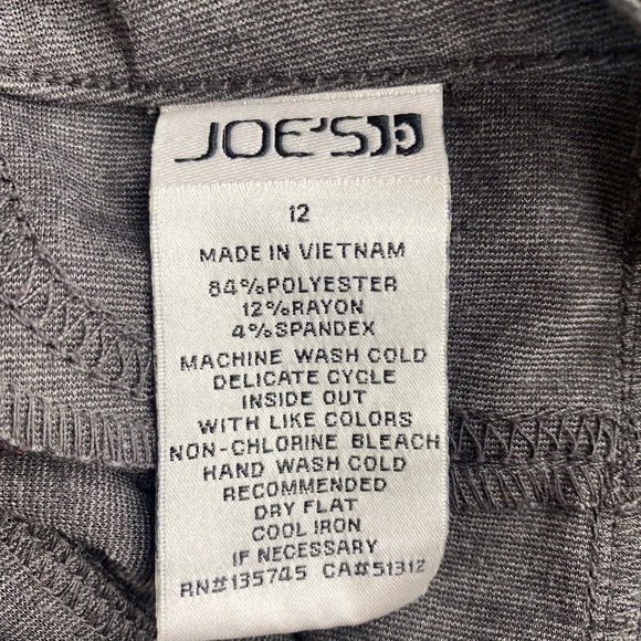 💕SALE💕 Girls Joe’s Gray Stretch Pants - Picture 4 of 6